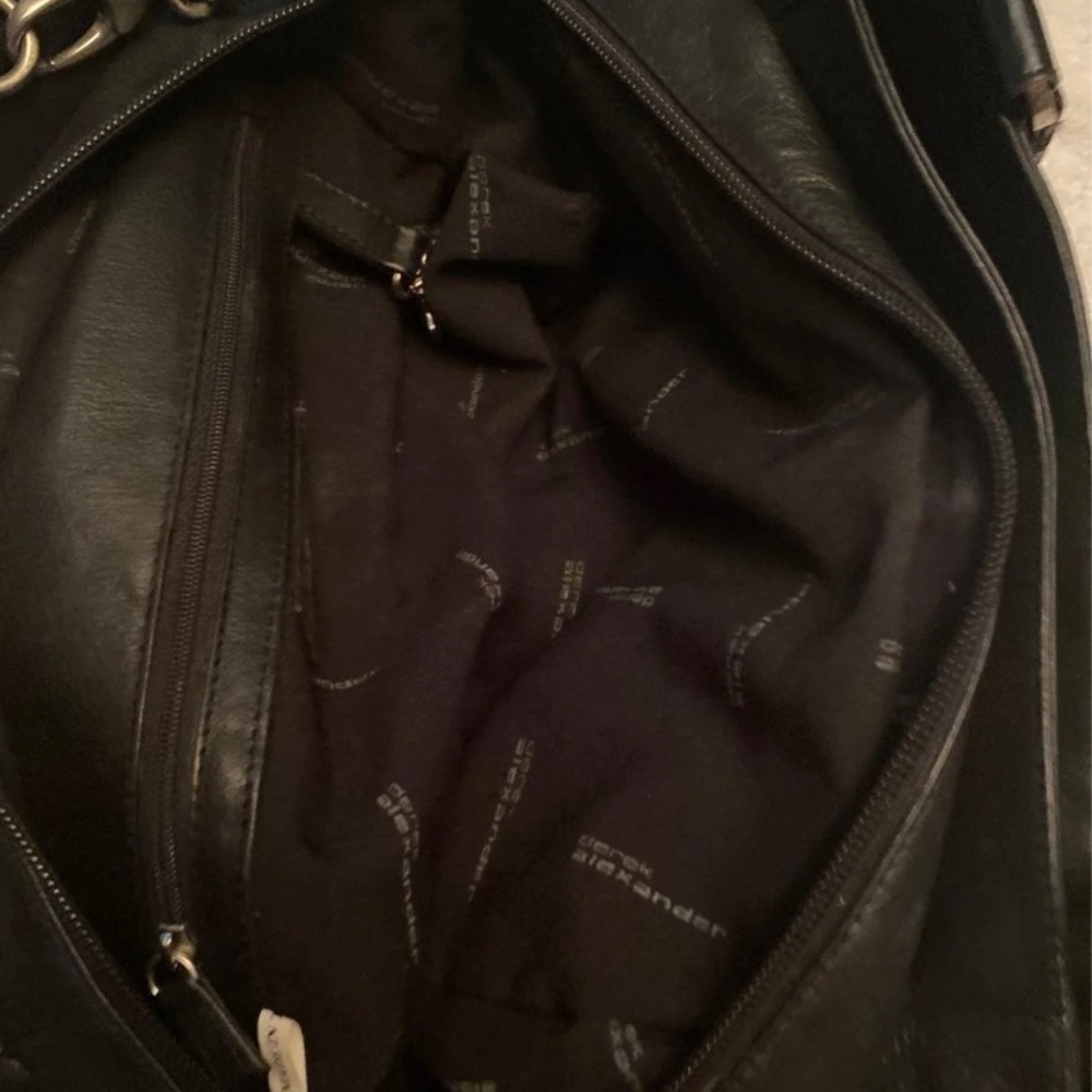 Black leather purse - Picture 6 of 9